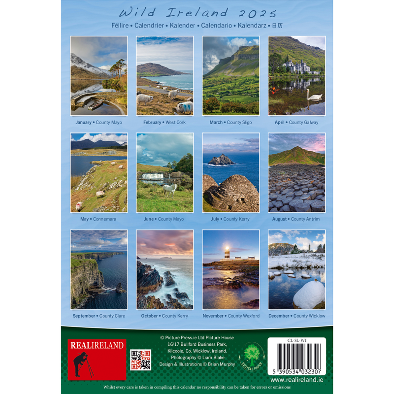 A5 Wild Ireland Scenic Views 2025